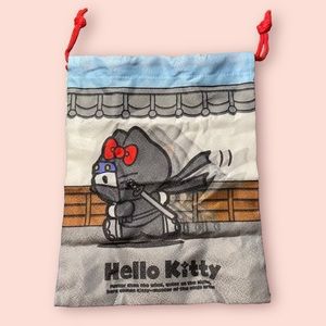 Hello Kitty Ninja Drawstring Bag
